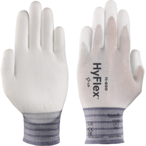 Ansell 11-600 HyFlex White – brezšivne rokavice s poliuretanskim premazom