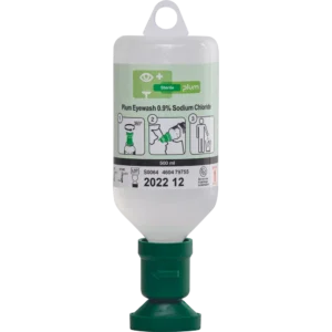 PLUM 4604 izpiranje oči 500ml 0, 9% NaCl